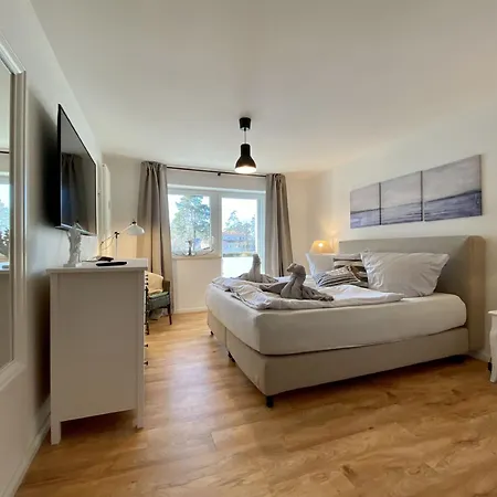 Kuestenkind Im Haus Strandbummler דירה באבה