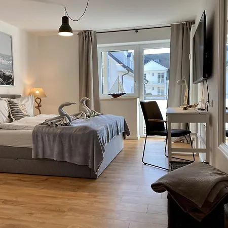 Kuestenkind Im Haus Strandbummler דירה באבה