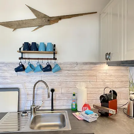 Kuestenkind Im Haus Strandbummler דירה באבה